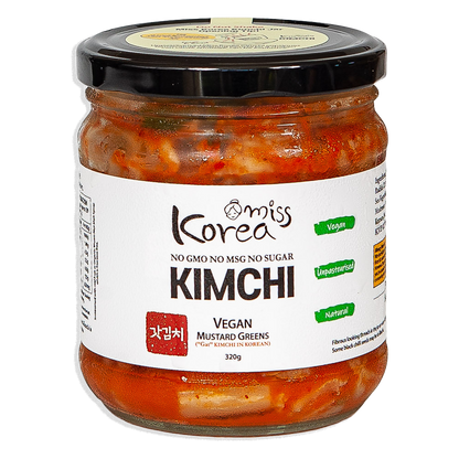 Mustard Greens Kimchi Vegan