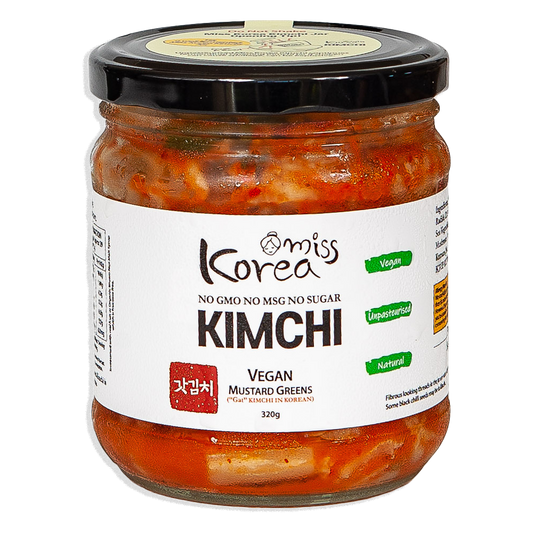 Mustard Greens Kimchi Vegan