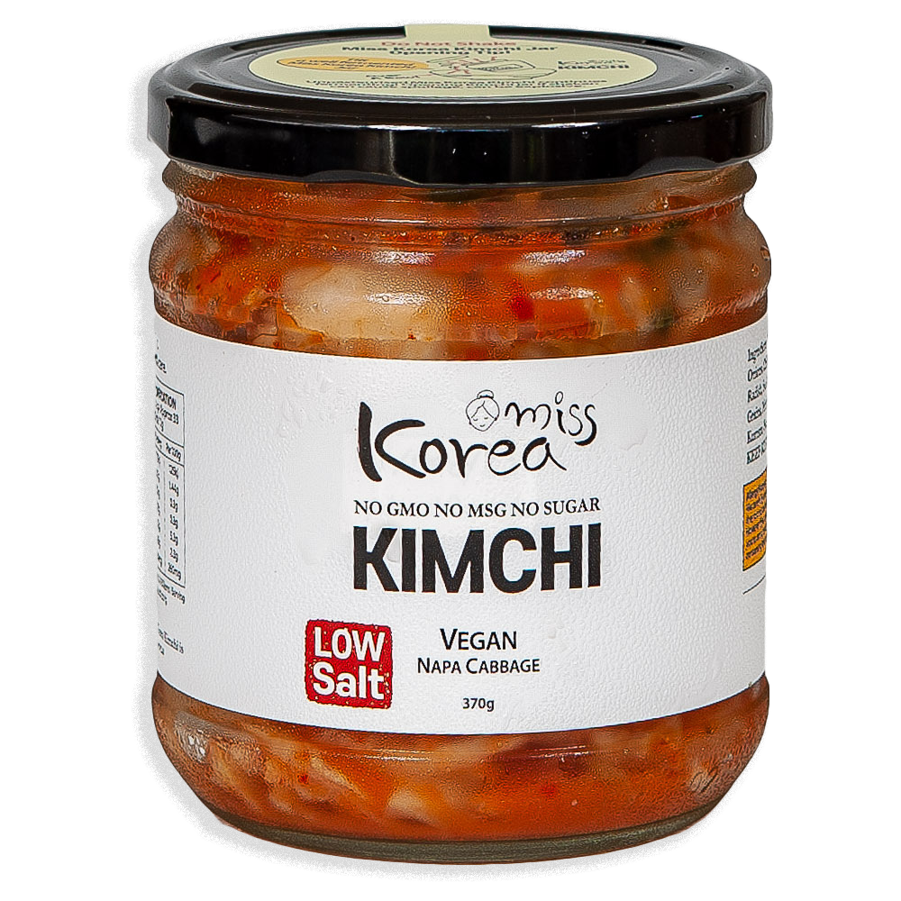 Miss Korea Vegan Classic Low Salt Kimchi - Low Salt (A Miss Korea classic!)