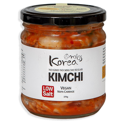 Miss Korea Vegan Classic Low Salt Kimchi - Low Salt (A Miss Korea classic!)